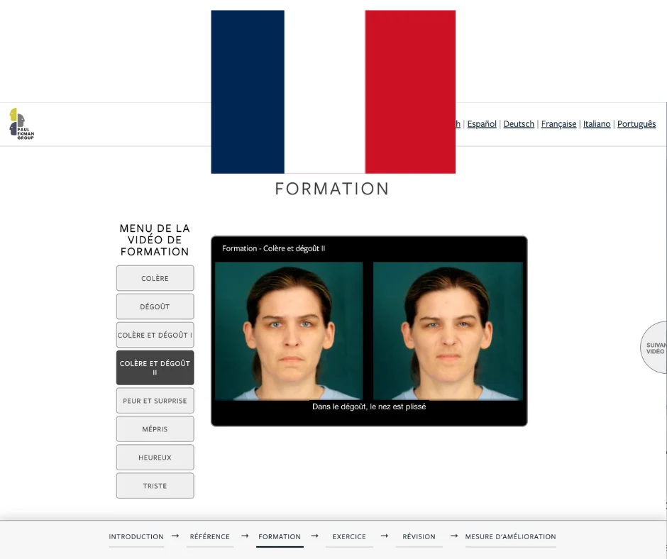 Paul Ekman Group Expands Online Micro-Expression Training Tools to French, Italian, and German Audiences