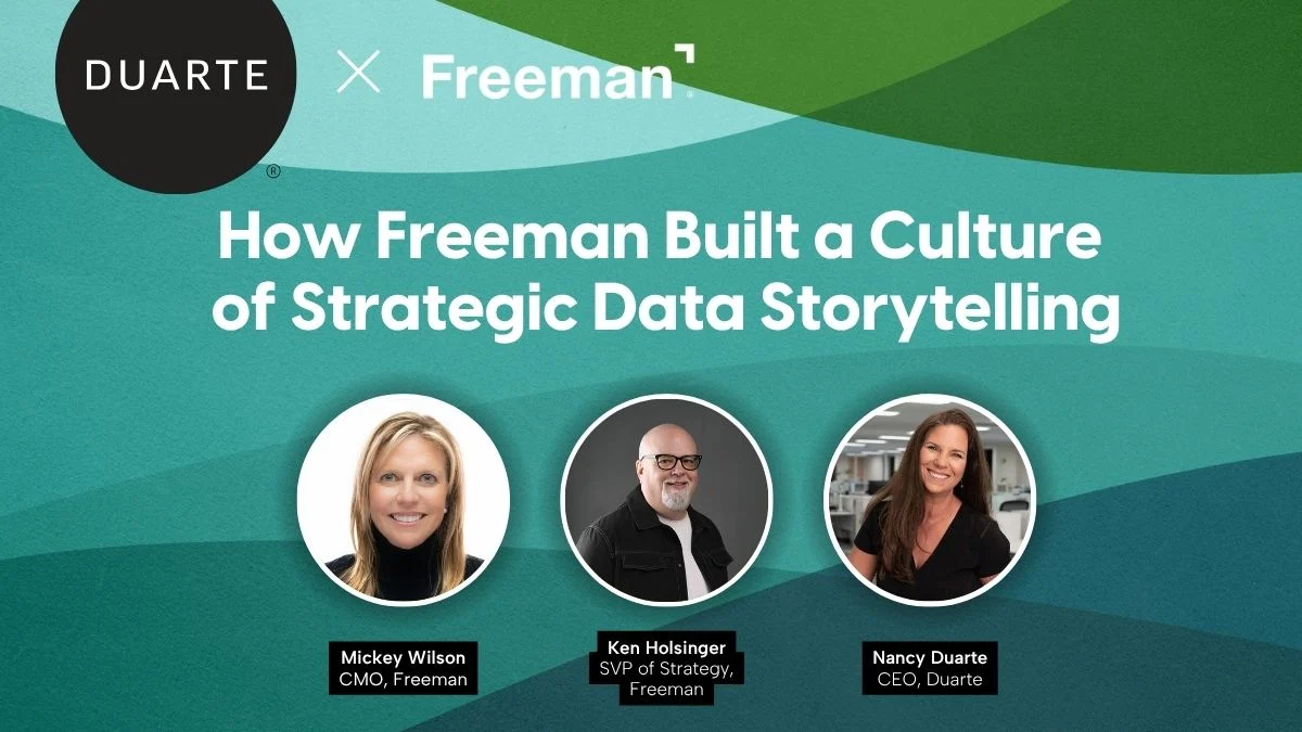 Elevating Live Events: How Freeman and Duarte Forge a Culture of Strategic Data Storytelling in a Trillion-Dollar Industry
