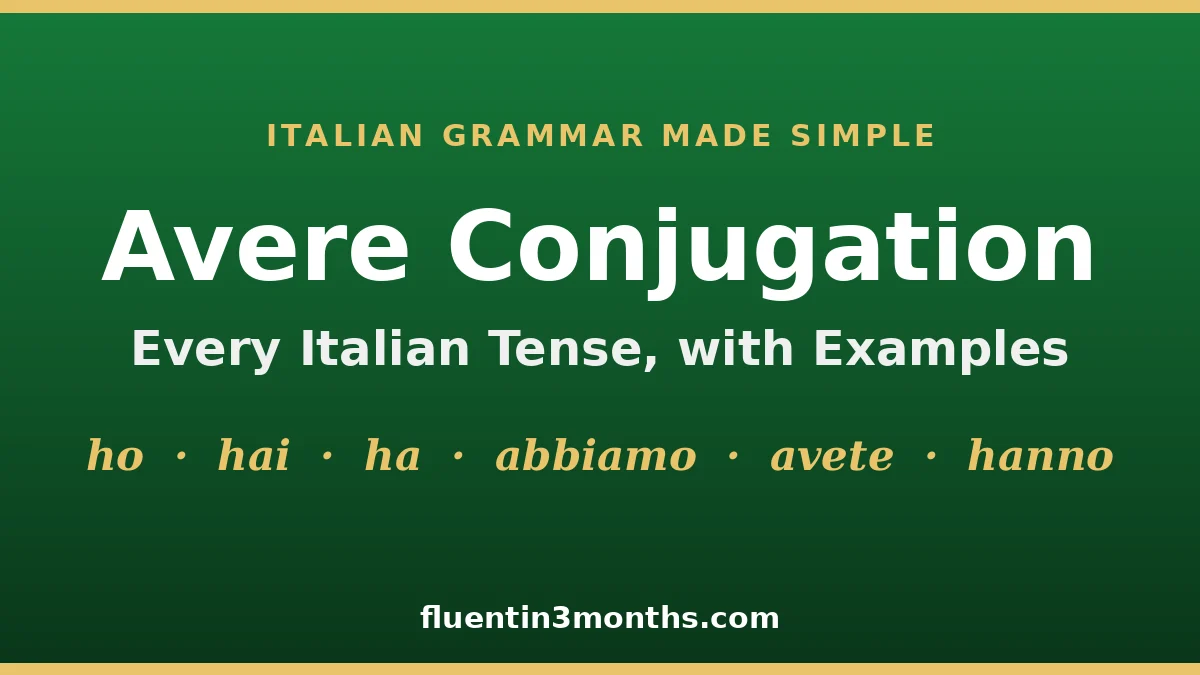 Mastering the Italian Verb Avere A Comprehensive Guide to Conjugation Linguistic Nuance and Idiomatic Application