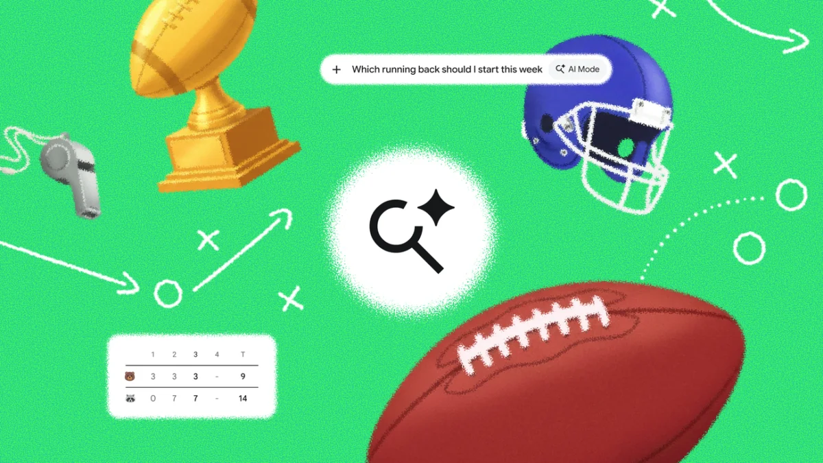 Google Enhances Search Experience with Live Game Feeds Advanced Analytics and AI-Powered Fantasy Football Integration