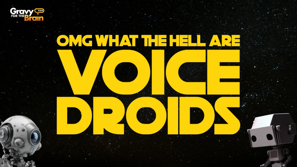 OMG What the HELL are Voice Droids?
